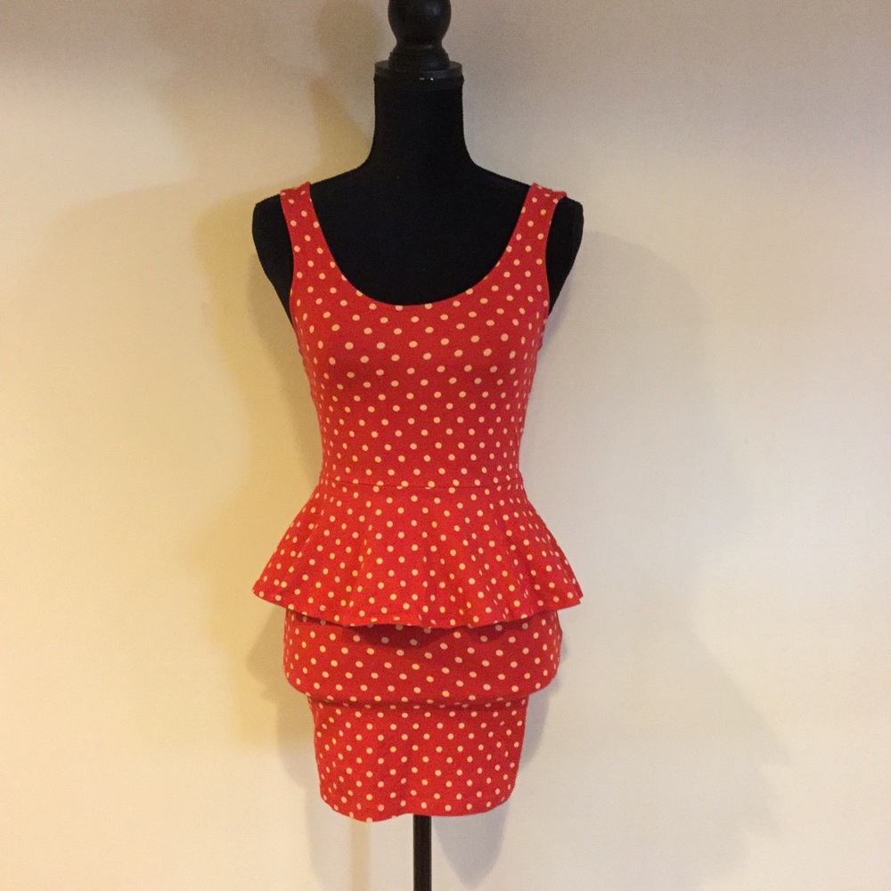Red Polkadot Dress