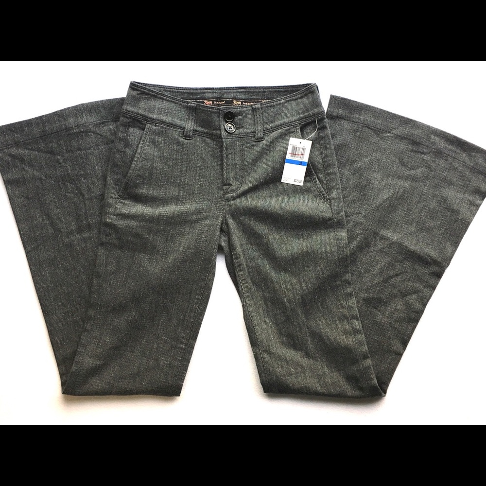 7 for all mankind wide leg trouser jeans Sz 25