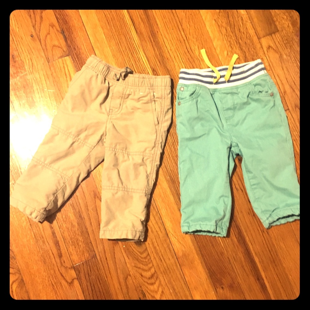 Gently Used Gymboree and Baby Boden pants 12-18 M