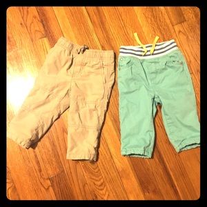 Gently Used Gymboree and Baby Boden pants 12-18 M
