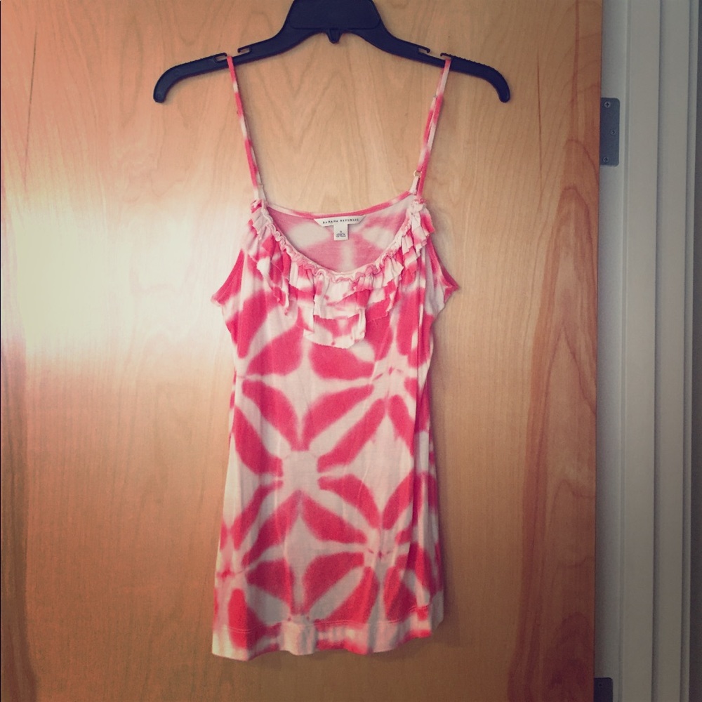 Banana republic tie dyed tank