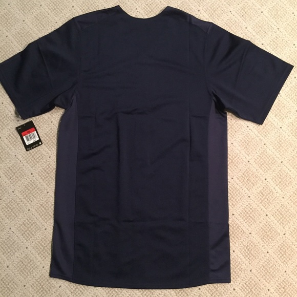 LAST ONE: Nike Men Baseball Jersey - Navy NWT - XL - Picture 2 of 7