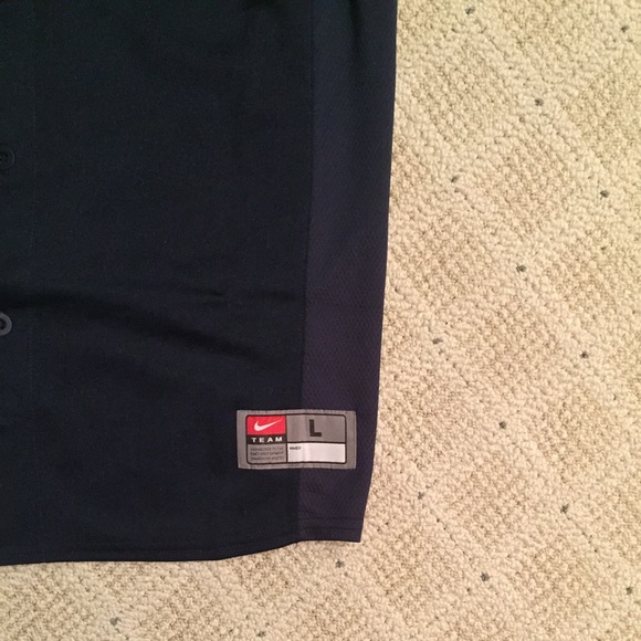 LAST ONE: Nike Men Baseball Jersey - Navy NWT - XL - Picture 5 of 7