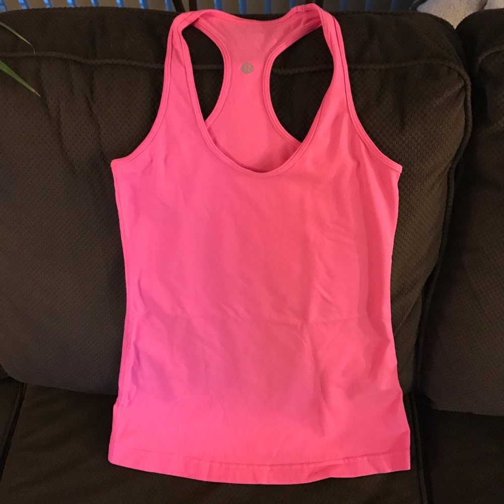 Hot Pink Cool Racerback Tank