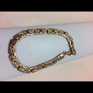 14k gold bracelet made in Turkey