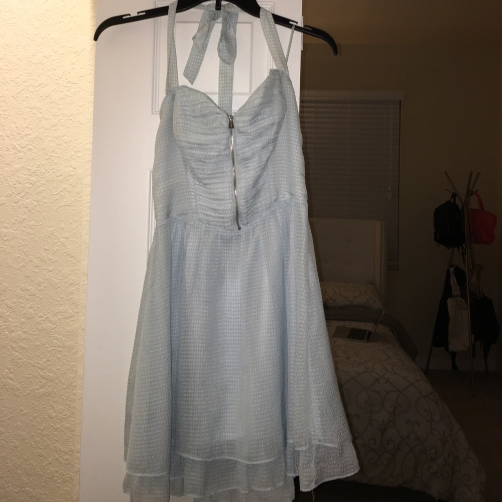 Baby blue guess size 2 dress