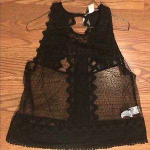 Lace cover up