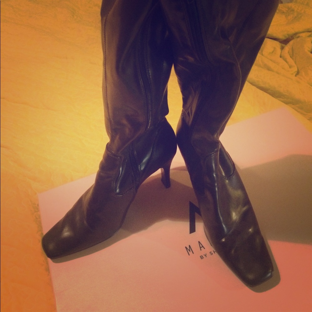 Brown Heeled Boot