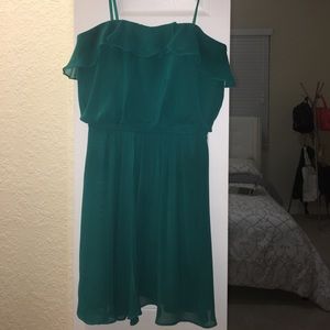 Caché brand aqua dress size 2