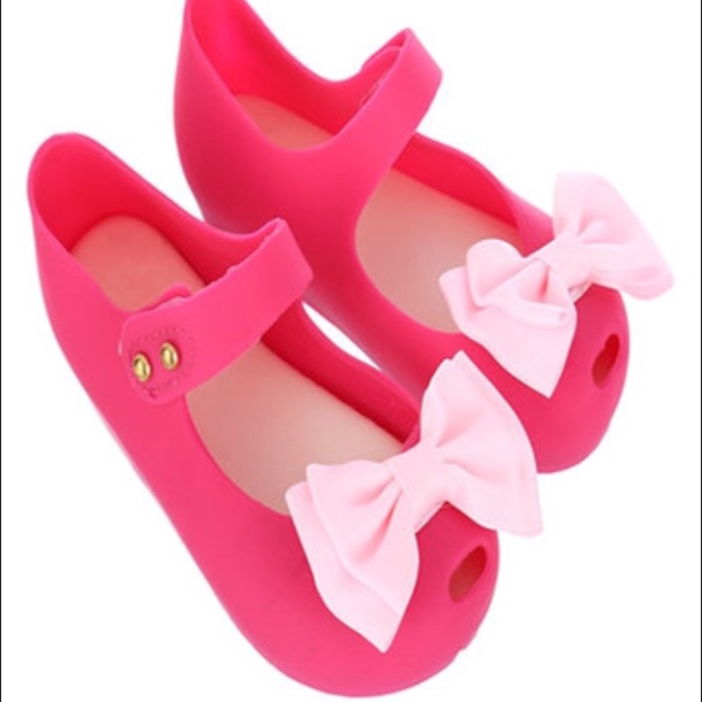 Toddler adorable jelly Mary Jane shoes