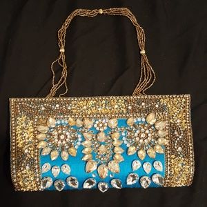 Jeweled clutch