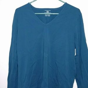 Jones new york sport long sleeve vneck