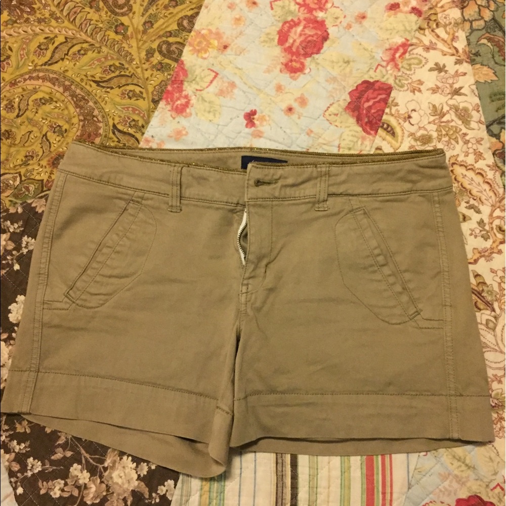 American Eagle Khaki Shorts