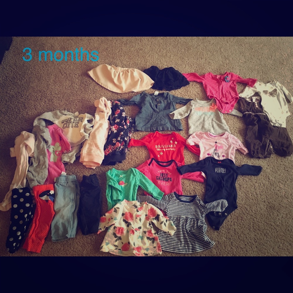 3 months girl Clothes Bundle