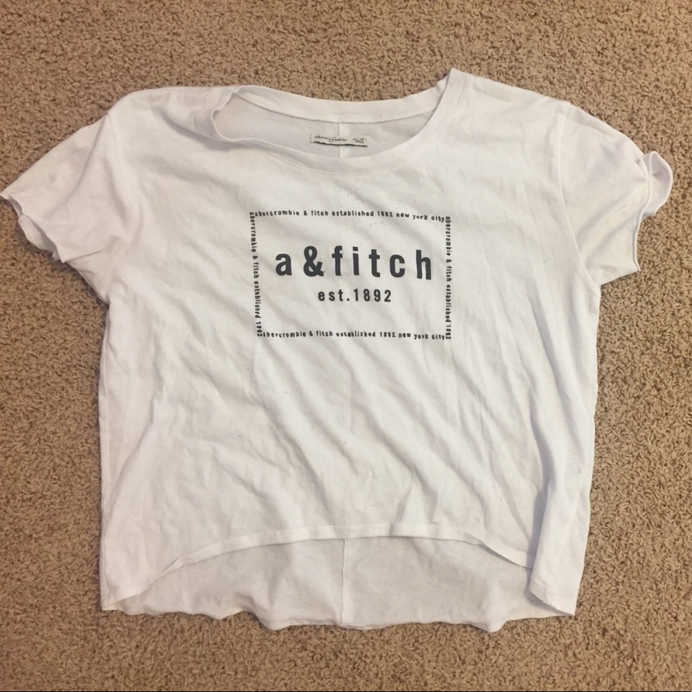 White crop top