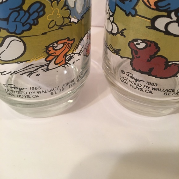 RARE 1983 ORIGINAL SMURF/PIZZA HUT CUP PROMOTION! - Picture 6 of 7