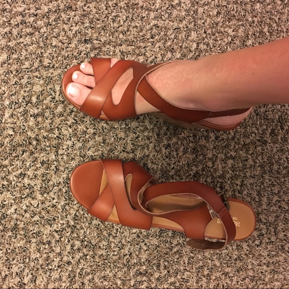 Brown Mossimo Wedges