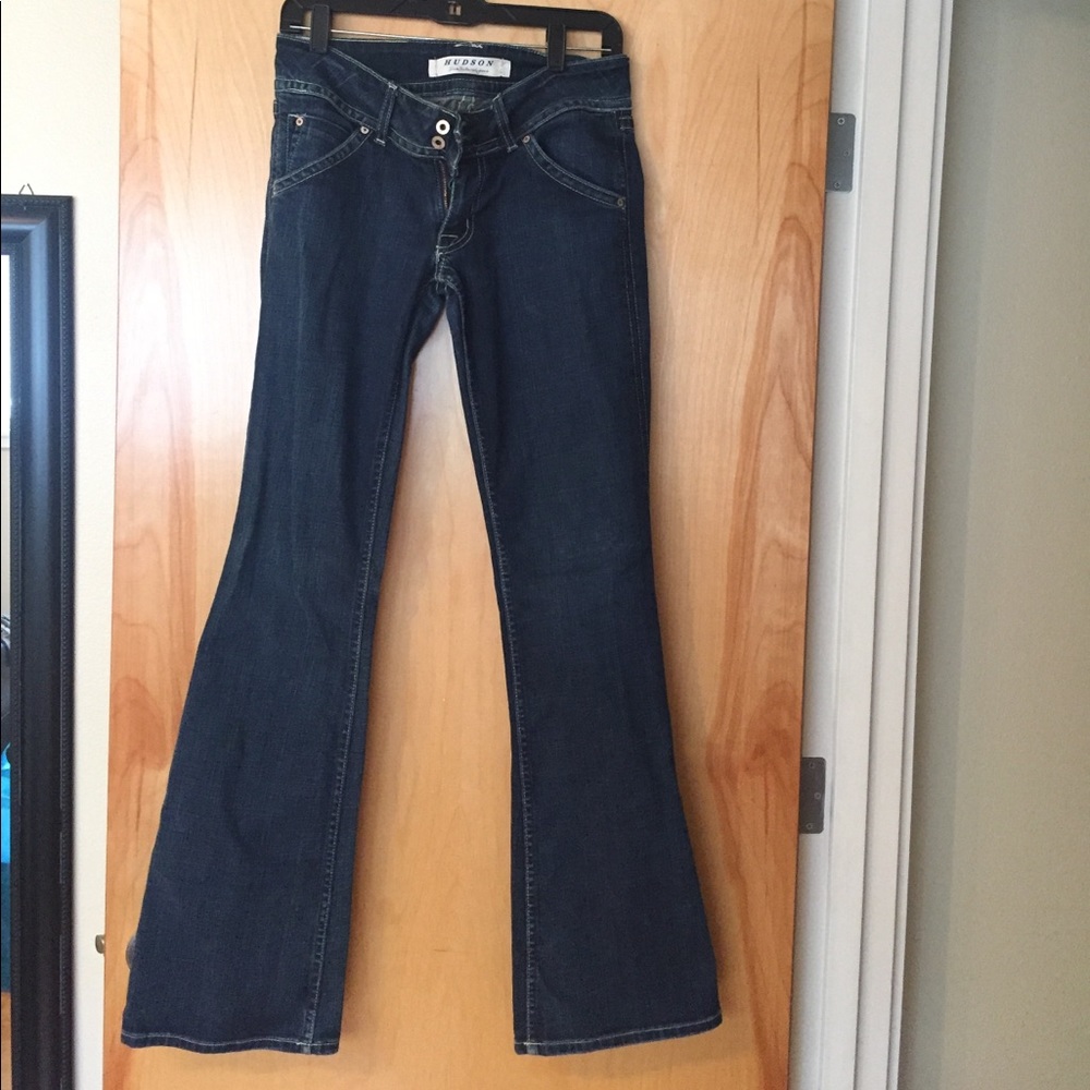 Hudson bootcut jeans. Size 28