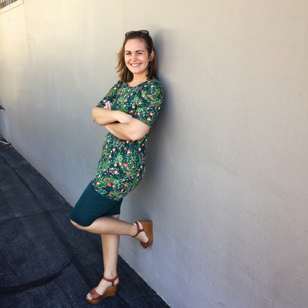 Green Forest Theme Lularoe Julia