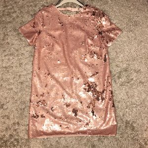Forever 21 sequins Pink Top