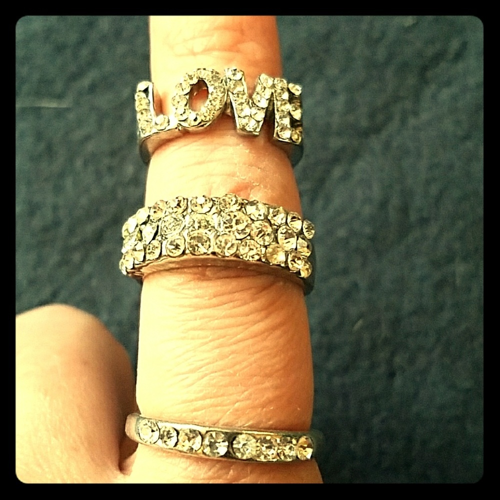 Lot of 3 rings