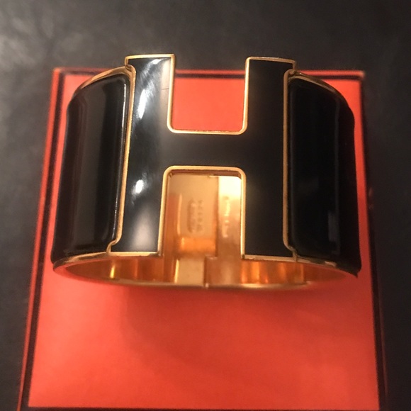 Hermes Accessories - Hermes Black on Black Extra Wide PM size