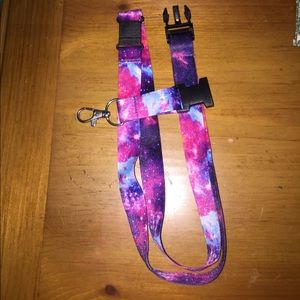 Really cute galaxy lanyard