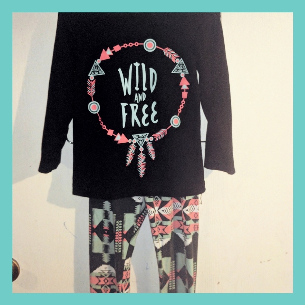 WILD AND FREE outfit