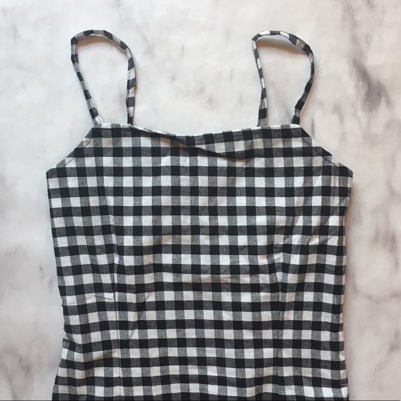 gingham mini dress - Picture 5 of 8