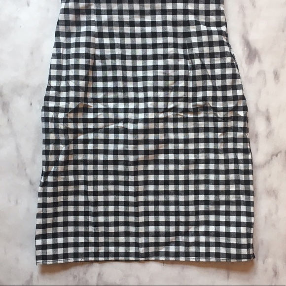 gingham mini dress - Picture 6 of 8