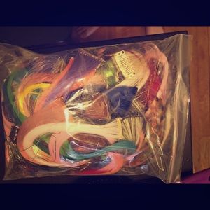 Mixed hair extensions