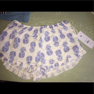 spiritual gangster pineapple shorts size xs