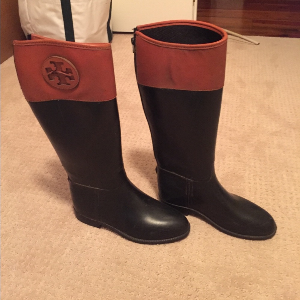 Tory Burch rain boots