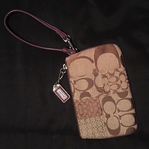COACH Wristlet Like New