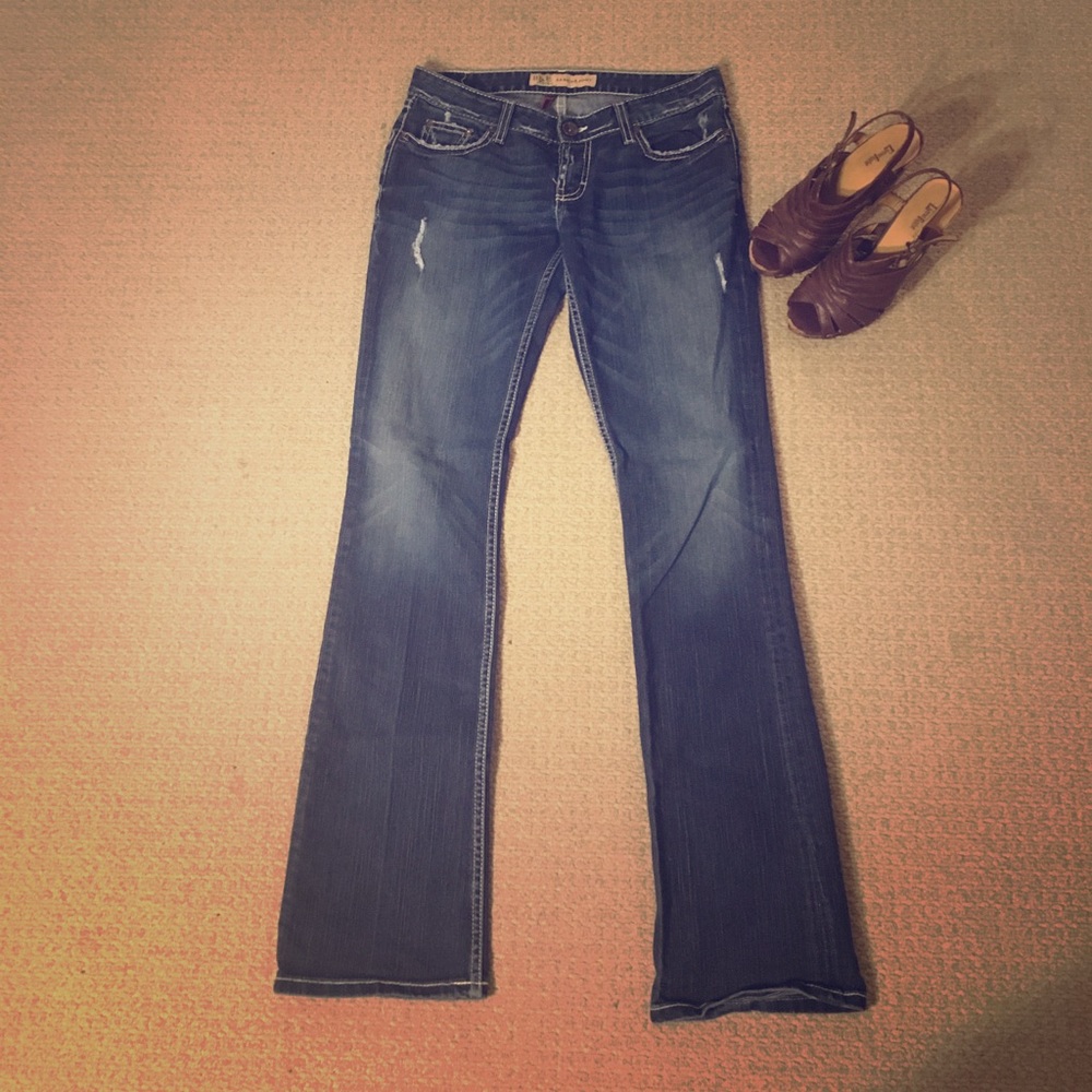 BKE Denim Sabrina Boot cut jeans