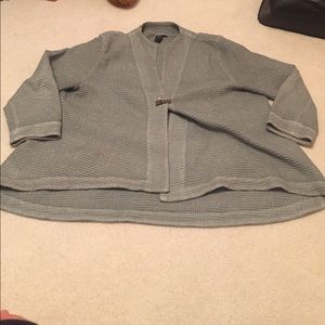 Grey wooden button Jacket!