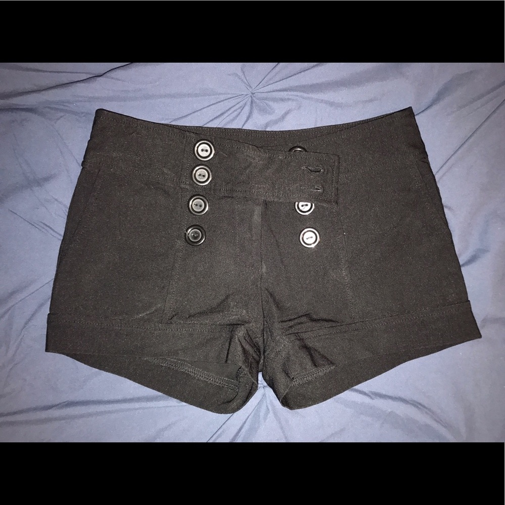 Black Dress Shorts