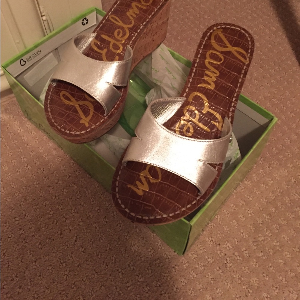 Silver wedges