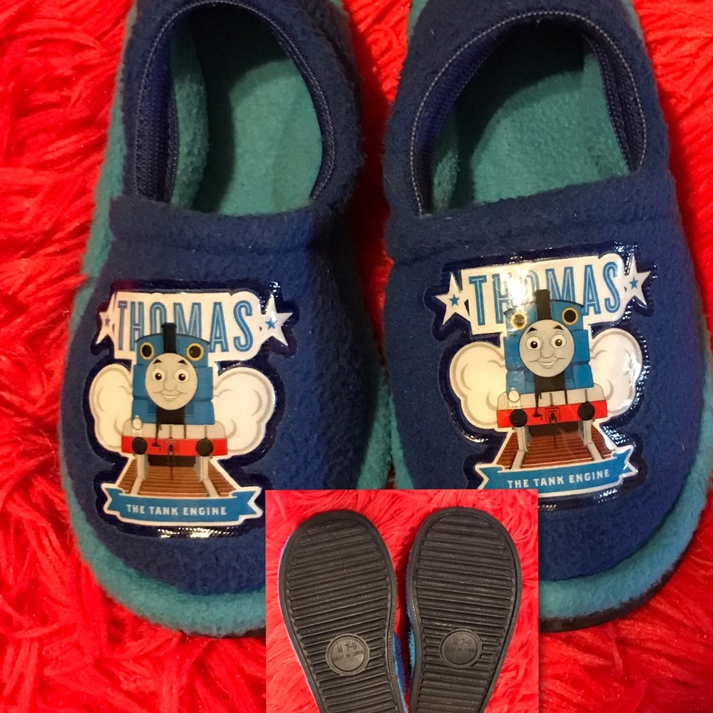 Thomas the Train House Shoes. Size M  7-8
