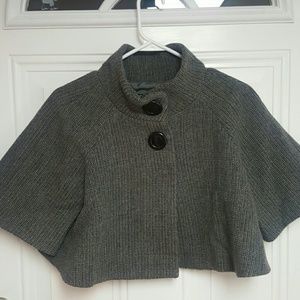 INC wool cape blazer