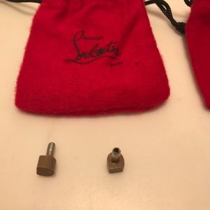 Authentic Christian Louboutin stiletto Heel Taps