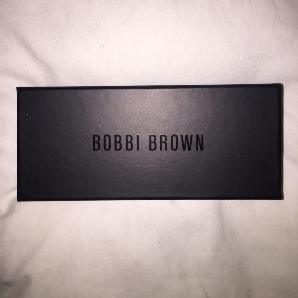 Silver Bobbi Brown Hard & Soft Glasses Case