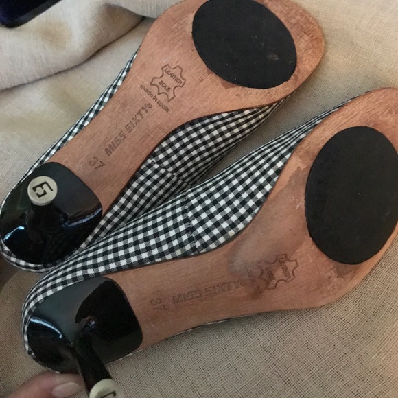 Miss Sixty Gingham Heels - Picture 6 of 6