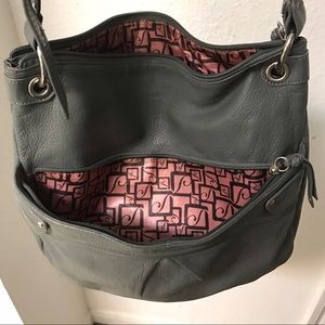Gray Crossbody Bag