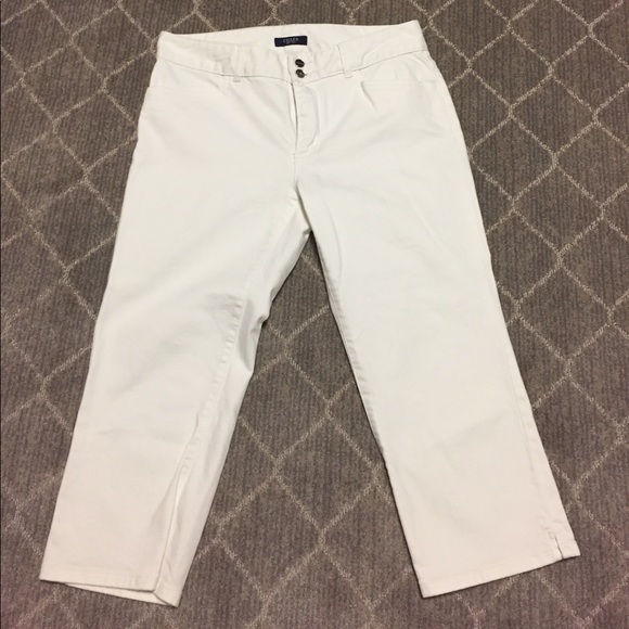 Chaps Denim - Chaps White Denim Capris