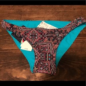 Volcom Sea La Vie Reversible Full Bikini Bottom