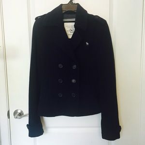 Abercombie&Fitch Navy Coat