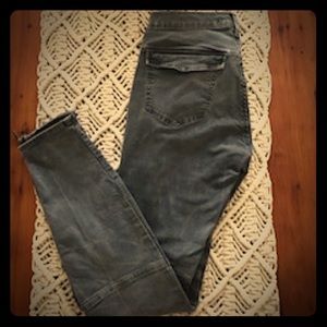 Jbrand sz 27 vintage black skinny jeans