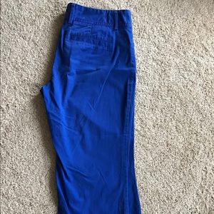 Express blue women's capris