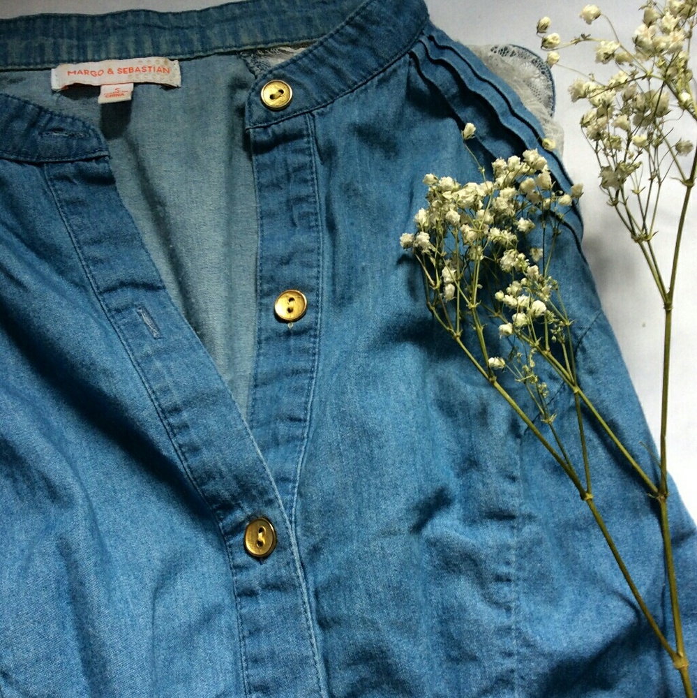 Denim top